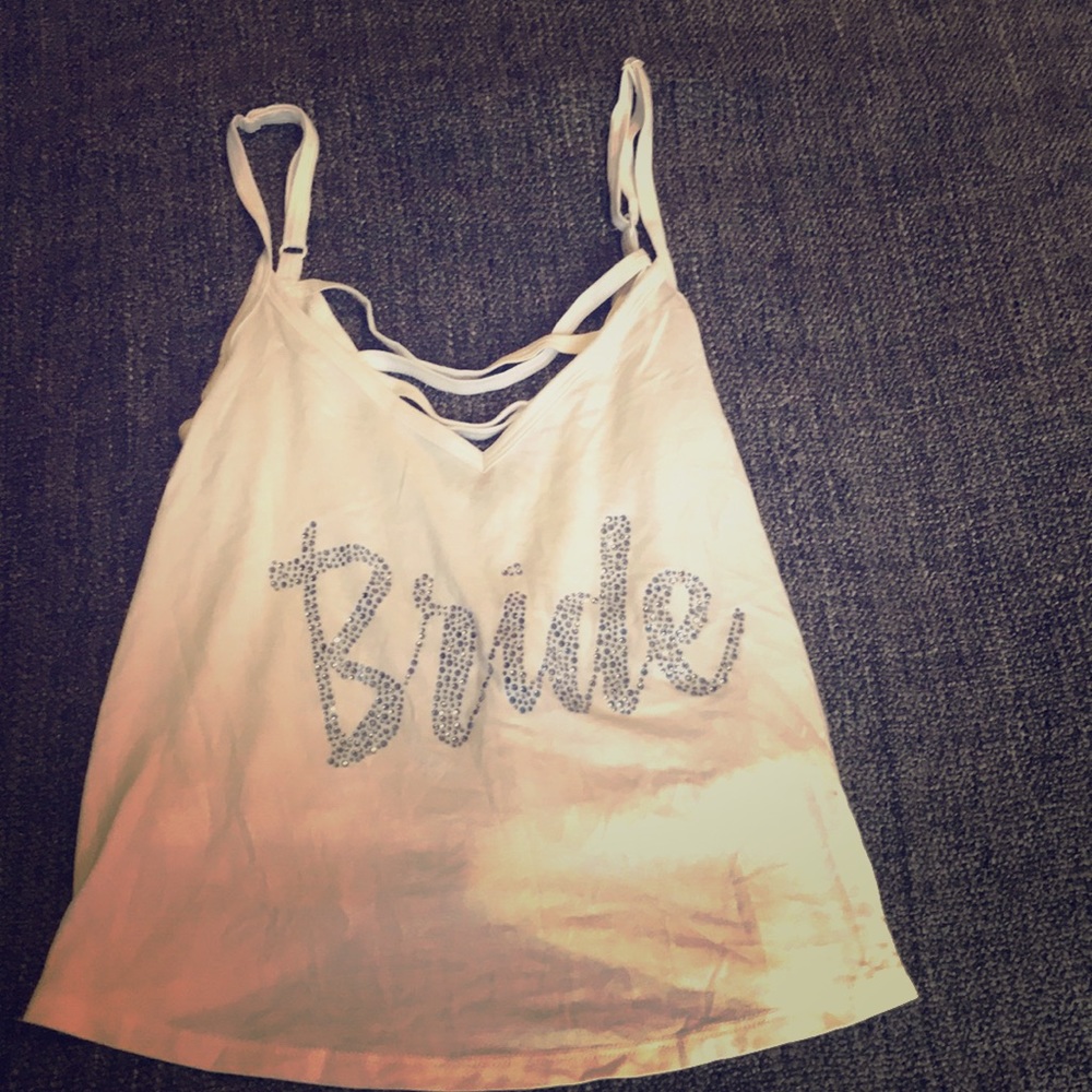 Victoria’s Secret bride tank